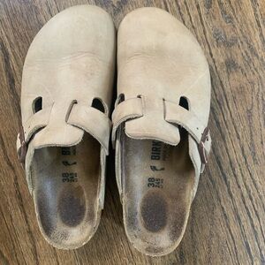 Birkenstock Boston Clog Tobacco leather 38